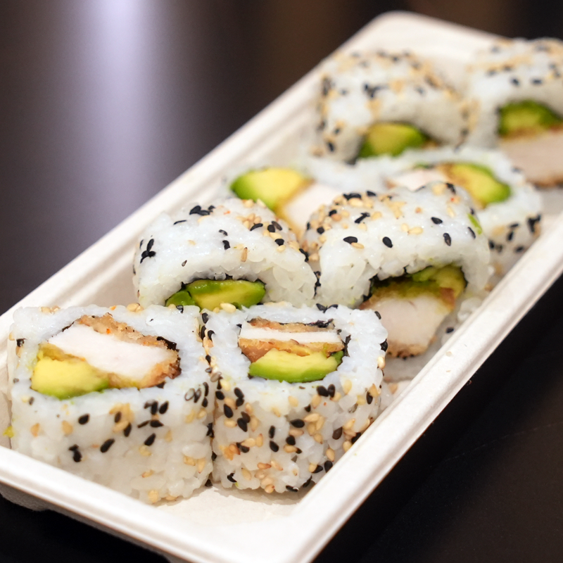 Chicken Katsu Avocado Roll