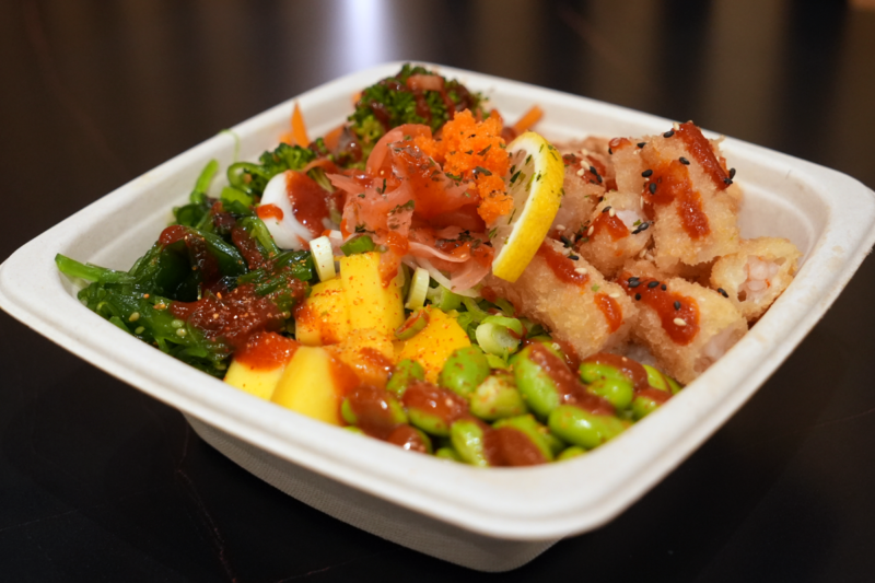 Prawn Tempura Poke